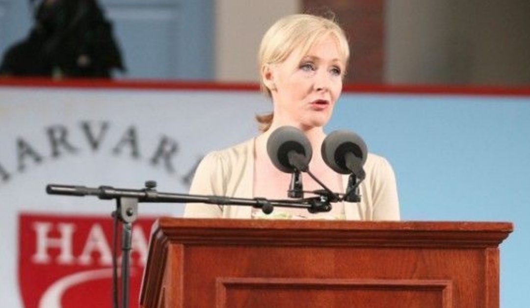 El poder del fracaso y la imaginación, JK Rowling en Harvard University