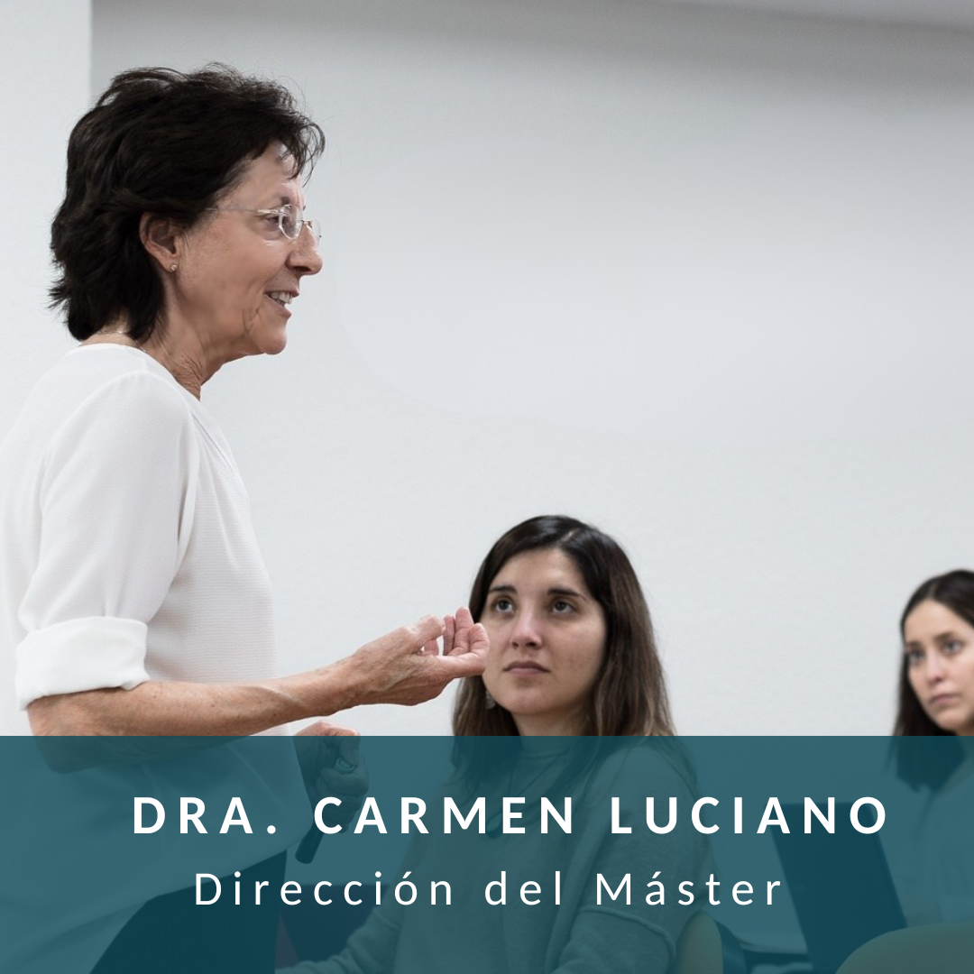 Carmen Luciano. Terapias Contextuales