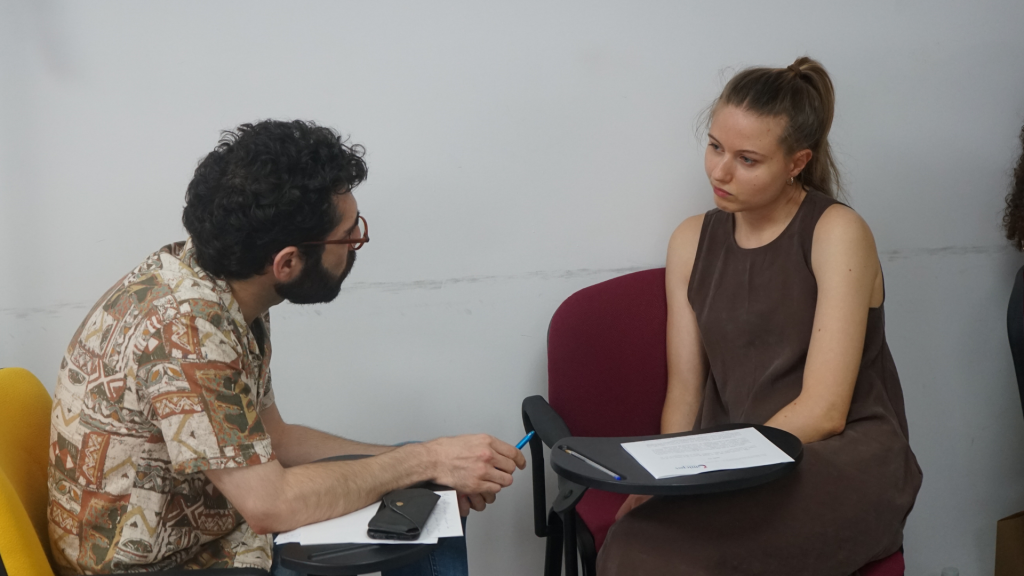 Sesión práctica del Máster en ACT y terapias contextuales de MICPSY